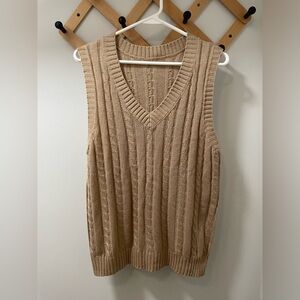 🔴4/$15 BUNDLE ONLY🔴 Shein Brown Sweater Vest
